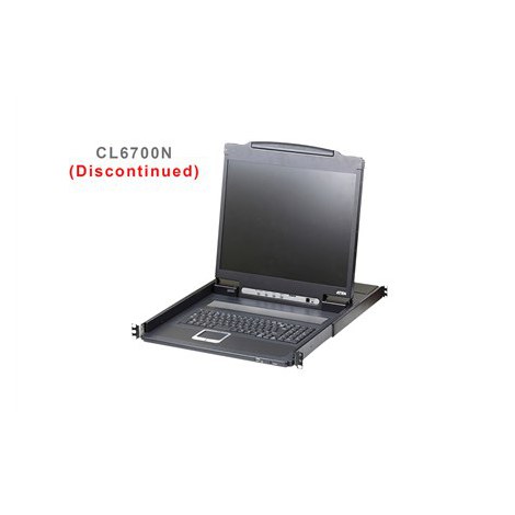 Aten CL6700MW Single Rail LCD Console (USB,HDMI/DVI/VGA) - 2